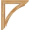 Ekena Millwork Thorton Slat Rough Sawn Bracket, Western Red Cedar, 6"W x 44"D x 48"H BKT06X44X48THR06RWR - alternate 3